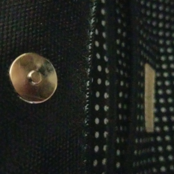 kate spade Black Tote with Cream Handles and Logo Plaque! NEW!! - Picture 4 of 9